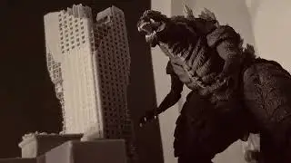 Godzilla singular point. Horror film 