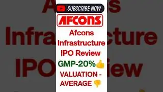 Afcons Infrastructure Limited ipo review #stockmarket #ipo #ipoanalysis #finance #newshare #listing
