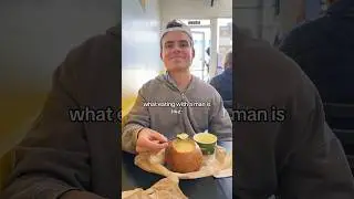 What eating with a man is like