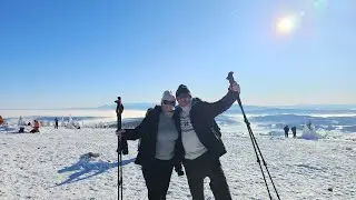 Zimowe Pilsko z Przełęczy Glinne , 4K