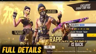 Rapper Wish Is Back Event Not Showing Problem | Rapper Wish Event Kaise Khulega | Kaise Open Hoga Ff