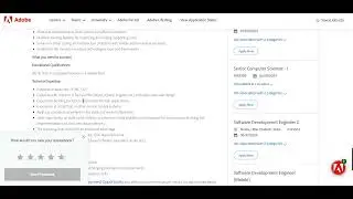 Adobe is hiring for Software Development Engineer ||2024||2023||2022||2021
