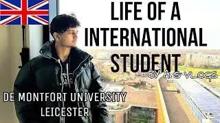 Day of a InternationalStudent at Dmu Leicester🤩🇬🇧| 10 Days Daily Videos Challenge #dograboyinuk