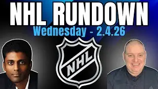 Wednesday NHL Rundown Picks - 2/4/26 l Craig Trapp & Indian Cowboy NHL Betting Picks & Predictions
