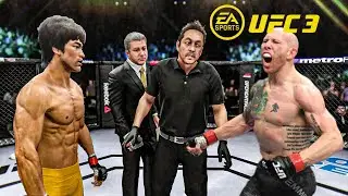 Bruce Lee vs Josh Emmett   EA Sports UFC 3   Epic Fight 🔥🐲