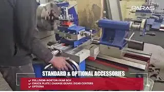 6 feet Paras Heavy Duty Lathe Machine | 6 Feet automatic lathe price