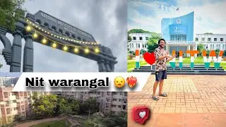 Nitwarangal campus tour🔥❤️❤️ || ( part -1)