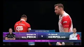 Gerwyn Price vs Florian Hempel | Round 1 | World Darts Masters 2025
