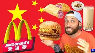 McDonald’s in China Has Wiener Burgers | Full Menu