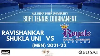 RAVISHANKAR SHUKLA UNI VS PUNJABI UNI ||ALL INDIA INTER UNIVERSITY SOFT TENNIS TOURNAMENT WOMEN 2022