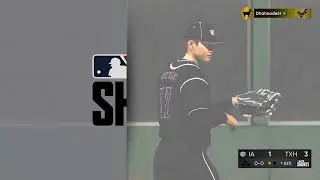 MLB The Show 21. 99 cover Shohei Ohtani making a defensive gem in his DD Debut.