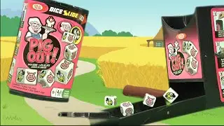 Pig Out Dice Game from Ideal