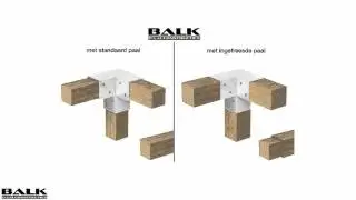Topclamp Wood Paalkoppelingen