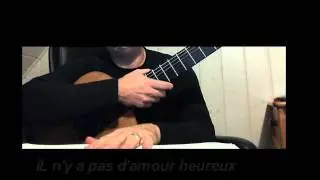 Georges BRASSENS : Petite Suite Amoureuse , Guitar Solo