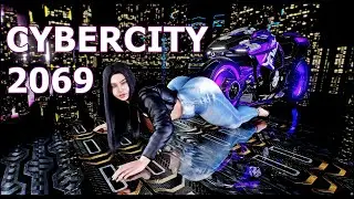 My Cybercity 2069 | Creating an open world project | Ultra 4K