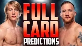 Is Paddy Pimblett a FRAUD? | UFC 324 Predictions & Breakdown