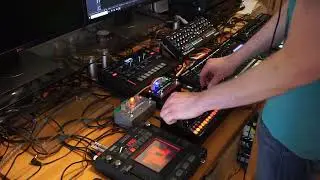 Trance Techno - Hardware Jams Weekend Challenge with MC-707, TR-8S, DB-01, Toraiz AS-1 and SE-02