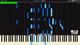 One piece OP1 - We Are [Piano tutorial + SHEETS] // Synthesia