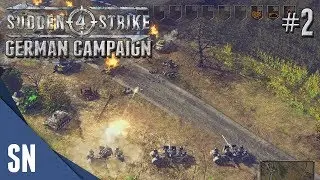 Battle #2: Battle of France! - Sudden Strike 4 - German Campaign Gameplay