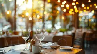 Restaurant Cozy Night 🌙 Soft Jazz & Bossa Nova for Intimate Dining and Rain-Soaked Ambience