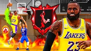 This LEGEND LEBRON JAMES BUILD is UNSTOPPABLE (99 DRIVING DUNK)