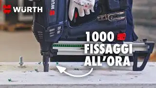 DIGA&reg; CS-3 in Azione: come si usa l'inchiodatrice per fissaggi su calcestruzzo, acciaio e muratura