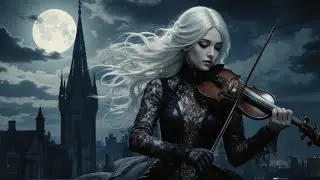 [Epic Violin x Gothic Metal x Symphony] | Night and Dark Moonlight | Fantasy Soundtrack