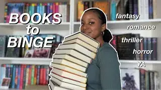 BINGEABLE READS | the best romances, thrillers, fantasy, young adult reads | book recommendations