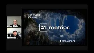 21metrics Podcast: Bitcoin OG Martin Albert and Bitalo