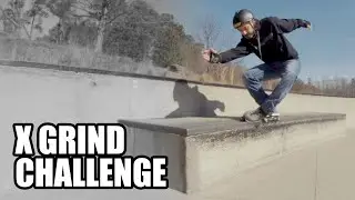 Finally Landing a Clean X Grind // Aggressive Inline Skating
