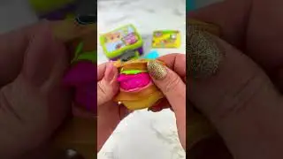 Lucky Mini Lunch Box Opening Satisfying Video ASMR! 🥪 #shorts  #asmr