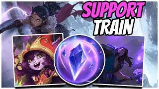 Winstreaking with an ALL-IN Support Deck!  (Lulu & Taric)