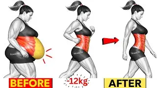 👙 Stubborn Belly Fat Melts Away Quickly ➜ 30-Min Standing Abs Workout  No Jumping Reduce fat in 2026