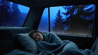 Rainfall Sounds for Healing and Peace 💙 Meditation Ambience for Clarity