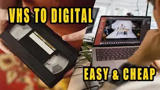 How to convert VHS into Digital with Diamond VC5OO Video Capture Software.