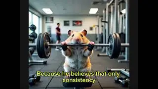 A Hamster get muscular body