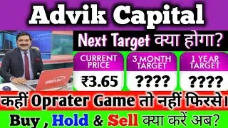 Advik Capital share latest news | Advik Capital Share | Advik Capital share latest news today