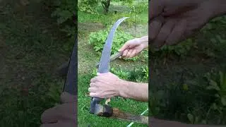 How to Sharpen a Hand Sickle the Right Way
