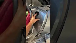 Lamborghi huracan side skirt removal procedure #lamborghini  @DentDiscountPDRBodyShop