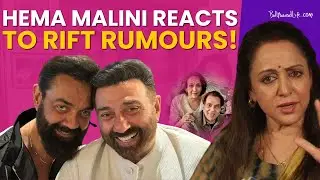 Hema Malini SLAMS trolls on Sunny–Bobby rift rumours, reveals why she can’t watch Dharmendra’s film
