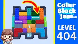 Color Block Jam Level 404 Solution Walkthrough