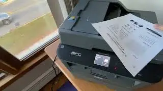 Brother MFC-L2740DW All-In-One Laser Printer Copier * FULLY TESTED* Toner + Drum