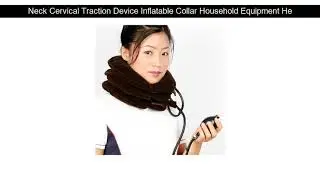 Best Neck Cervical Traction Device Inflatable Collar Household Equipment Health Care Massage Device