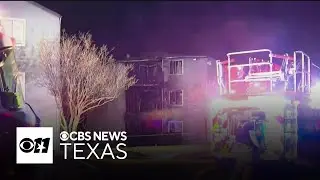 5 rescued from Dallas apartment fire, officials say