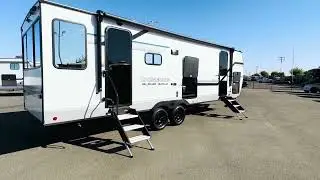 The New 2025 Forest River RV Cherokee Alpha Wolf 2500RL: Rear Dinette & Outside Kitchen!