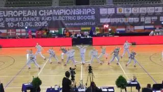 DANCEWAY MISTROVSTVÍ EVROPY 2015 JUNIOŘI