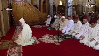 صلاة الجمعة بمسجد حسان بالرباط ، من تقديم د لحسن إذ سعيد ، تحت عنوان: ذكرى تقديم وثيقة بالاستقلال.