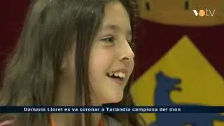 VOTV - Dàmaris Lloret es va coronar a Tailàndia campiona del món