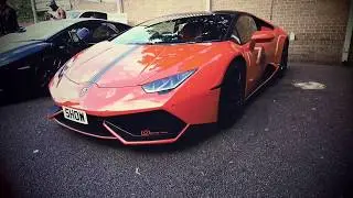 Ace Cafe London Supercar Promo LamboSquad Meet 13/08/2017