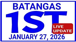 Stl Batangas results today 1st draw January 27, 2026 live update